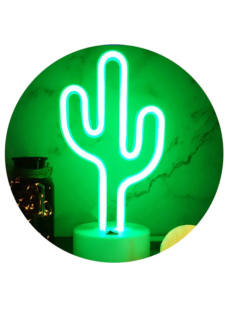 LAMPARA FLUORESCENTE CACTUS C/U 1