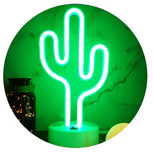 LAMPARA FLUORESCENTE CACTUS C/U