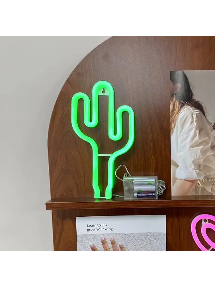 LAMPARA FLUORESCENTE CACTUS C/U 2