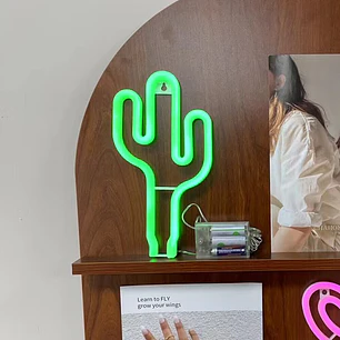 LAMPARA FLUORESCENTE CACTUS C/U