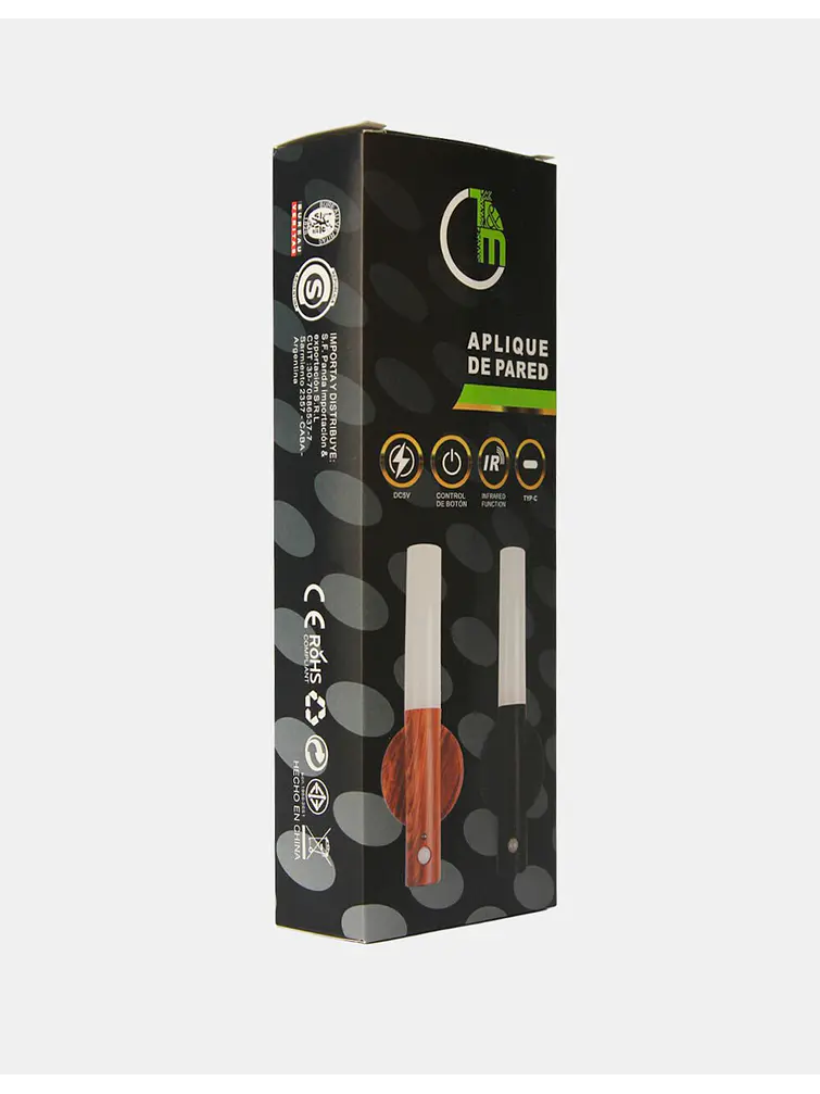 APLIQUE DE PARED LED 3W 3000K C/U 3