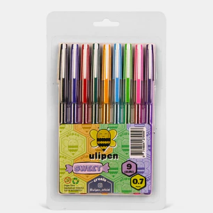 BOLIGRAFO COLORES PCS*9