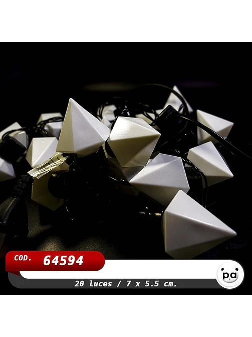 GUIRNALDA LED  20 LUCES /6M C/U 2