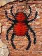 ADORNO DE PAPEL HALLOWEEN ARAÑA C/U                - Miniatura 3