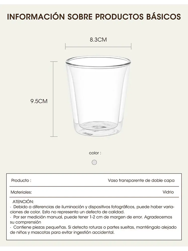 VASO C/U 3