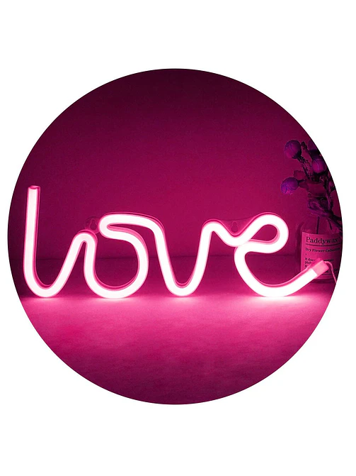 LAMPARA FLUORESCENTE LOVE C/U 4