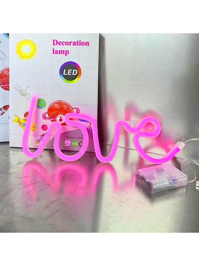 LAMPARA FLUORESCENTE LOVE C/U 3