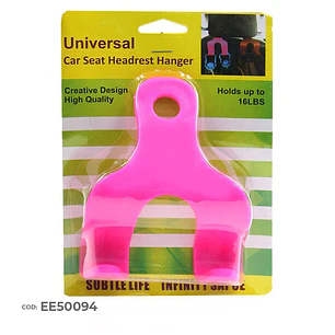 GANCHO DE PLASTICO PARA COCHES C/U
