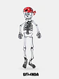 ADORNO DE PAPEL HALLOWEEN CALAVERA C/U             - Miniatura 1