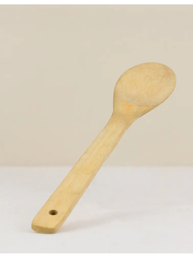 CUCHARA DE MADERA 6*30 C/U 2