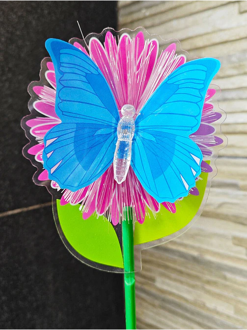 TUTOR PARA MACETA LED MARIPOSA C/U 1