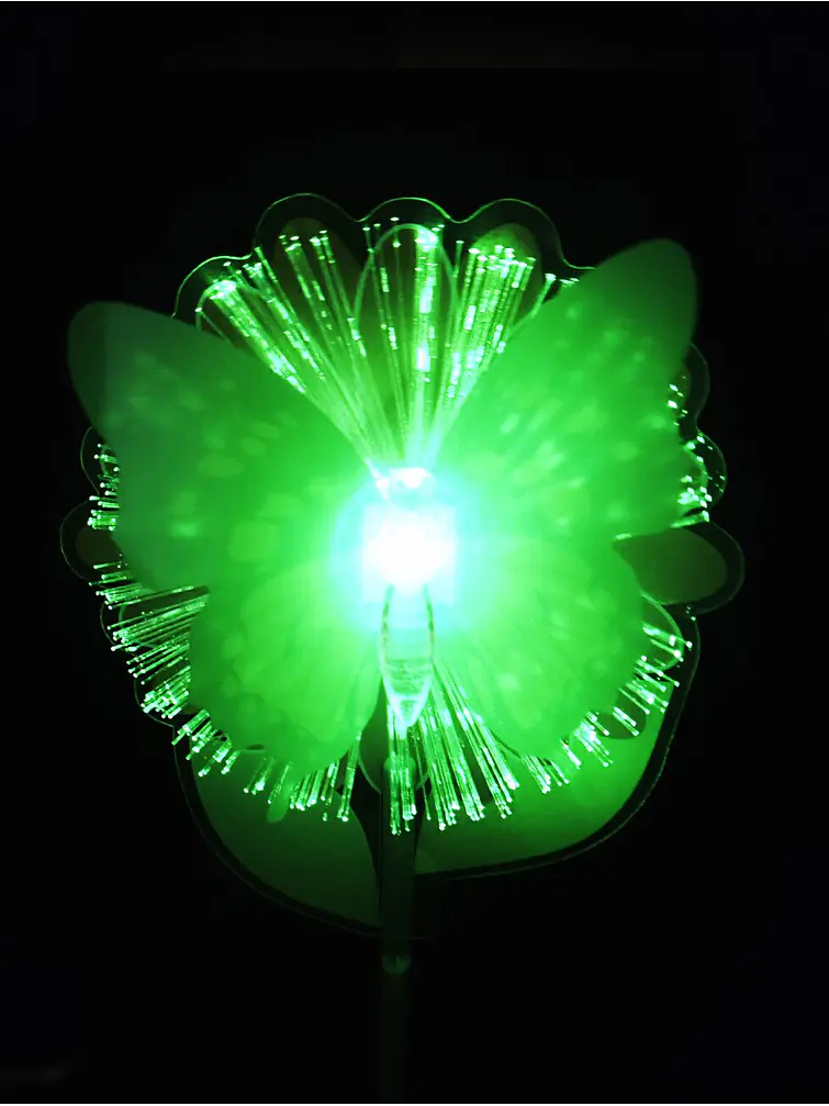 TUTOR PARA MACETA LED MARIPOSA C/U 2