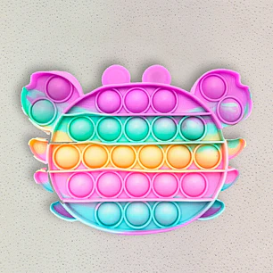 POP-IT MULTICOLOR CANGREJO 15*11 C/U              