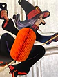ADORNO DE PAPEL HALLOWEEN BRUJA C/U                - Miniatura 2