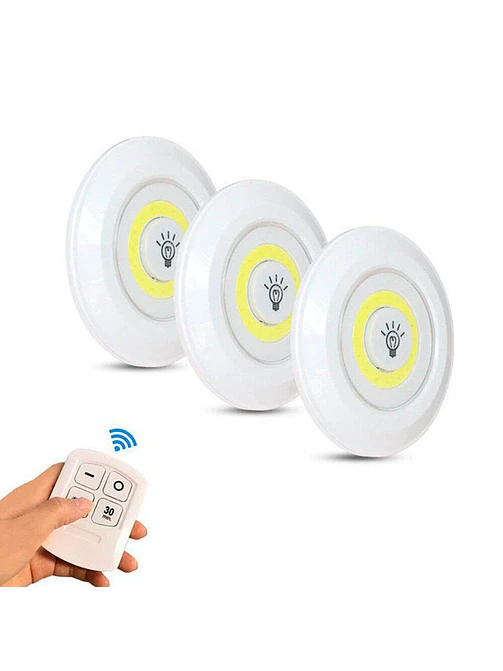 LUZ LED A CONTROL REMOTO C/U                       3