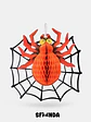 ADORNO DE PAPEL HALLOWEEN TELARAÑA C/U             - Miniatura 1