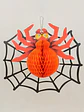 ADORNO DE PAPEL HALLOWEEN TELARAÑA C/U             - Miniatura 3