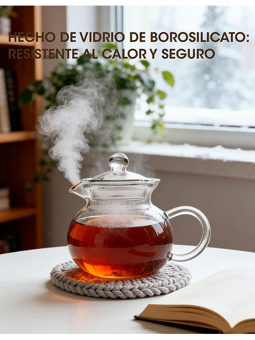 TETERA DE VIDRIO C/U 2