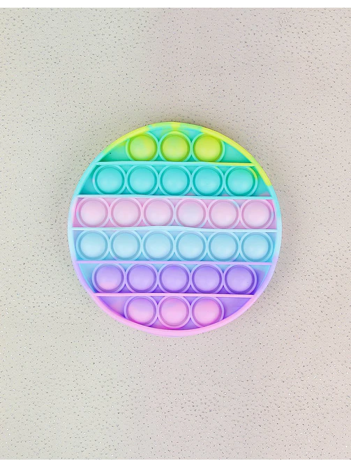 POP-IT MULTICOLOR REDONDO 12.5CM C/U               2