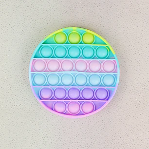 POP-IT MULTICOLOR REDONDO 12.5CM C/U              