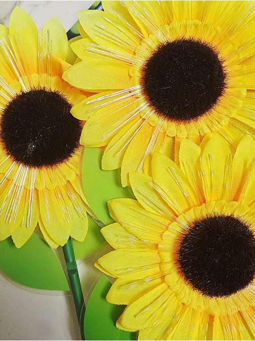 TUTOR PARA MACETA LED GIRASOL C/U 3