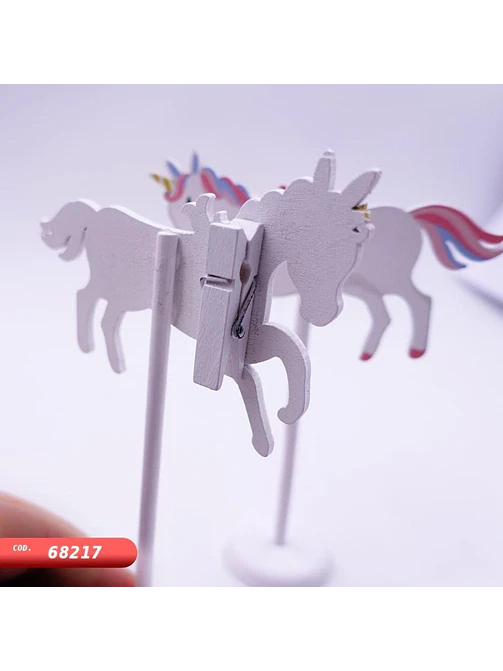 PORTAMENSAJE UNICORNIO C/U 3