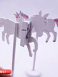 PORTAMENSAJE UNICORNIO C/U - Miniatura 3