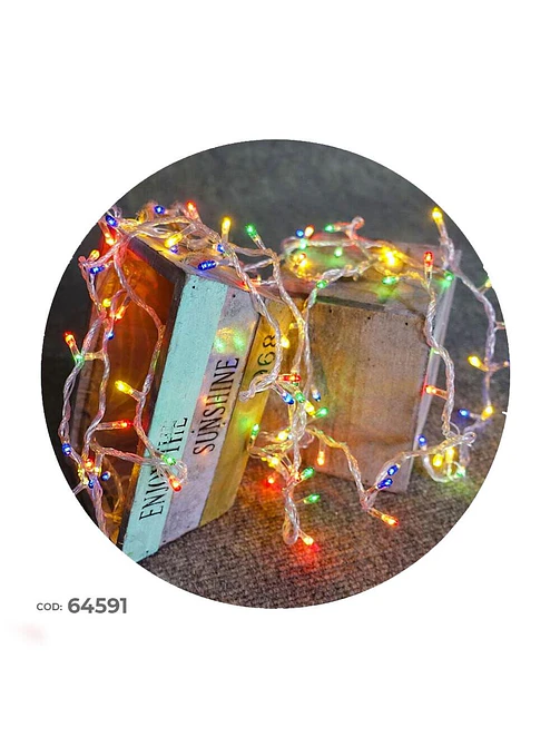GUIRNALDA LED 100LUCES/4.5M C/U 3