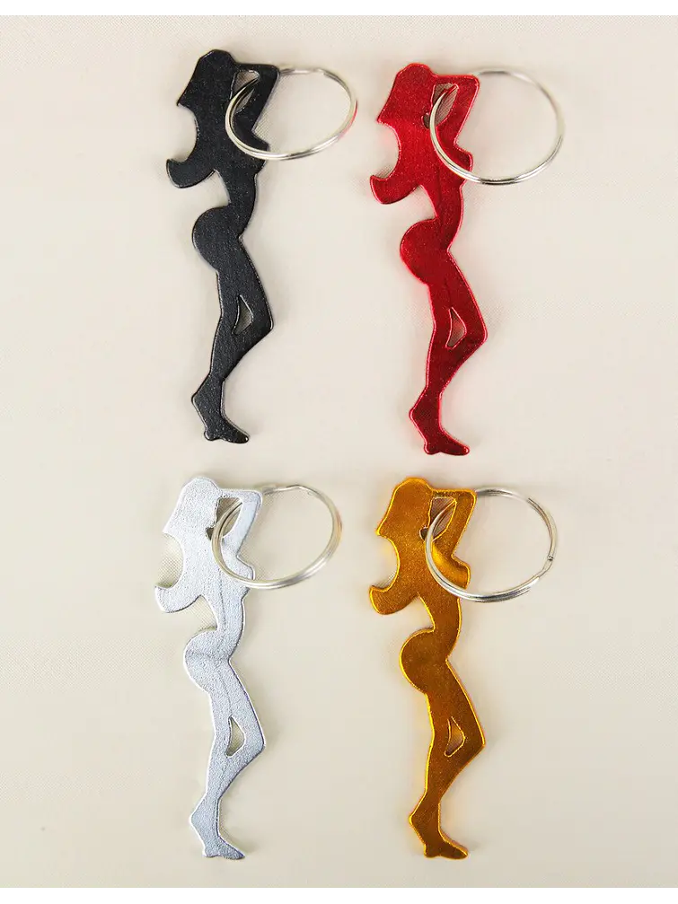 LLAVERO DE METAL MUJER PCS*12 3