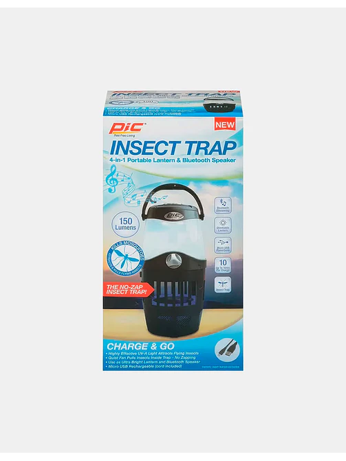 PARLANTE CON LAMPARA ANTIMOSQUITO C/U  3