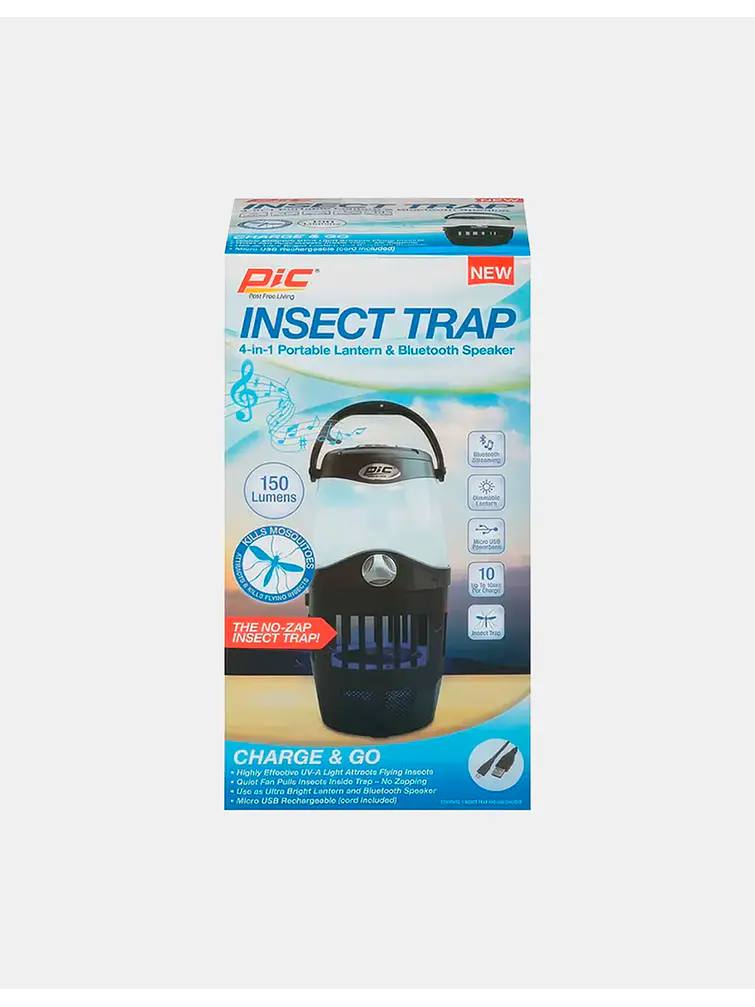 PARLANTE CON LAMPARA ANTIMOSQUITO C/U  3