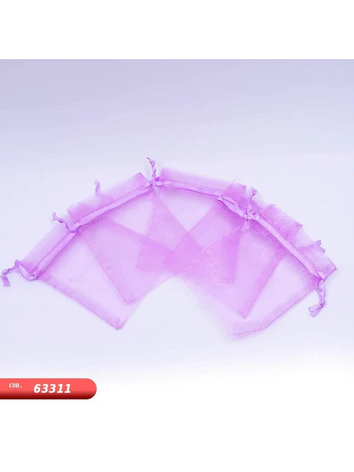 BOLSA ORGANZA 9.5*7 C/U 3