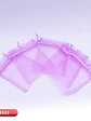 BOLSA ORGANZA 9.5*7 C/U - Miniatura 3