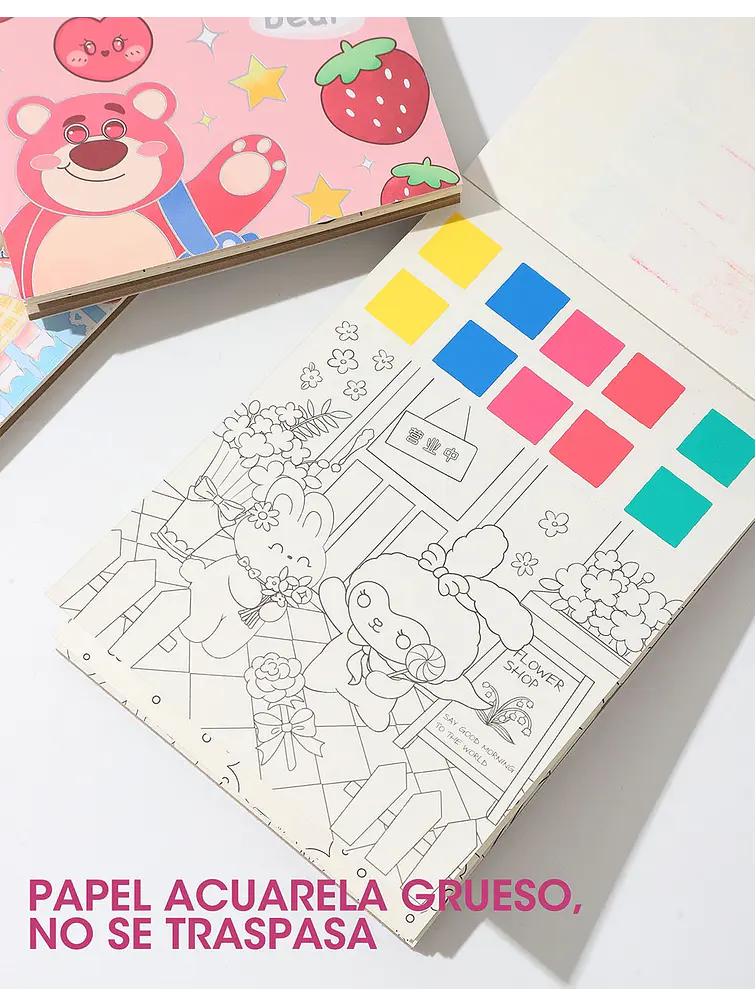 LIBRO PARA PINTAR C/U 6