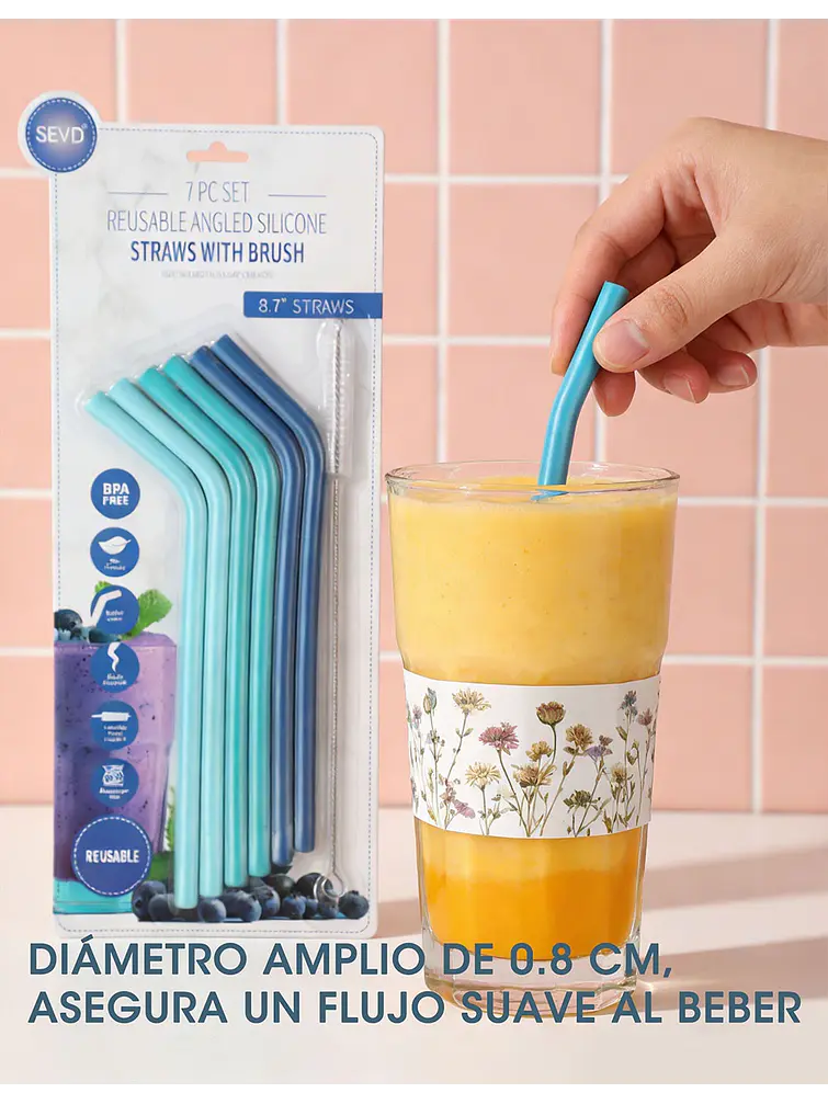 SET DE SORBETES C/U 4