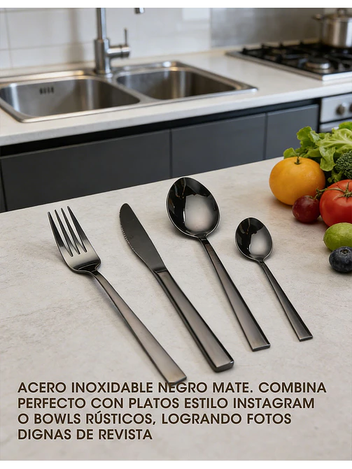 SET DE CUBIERTOS C/U 3