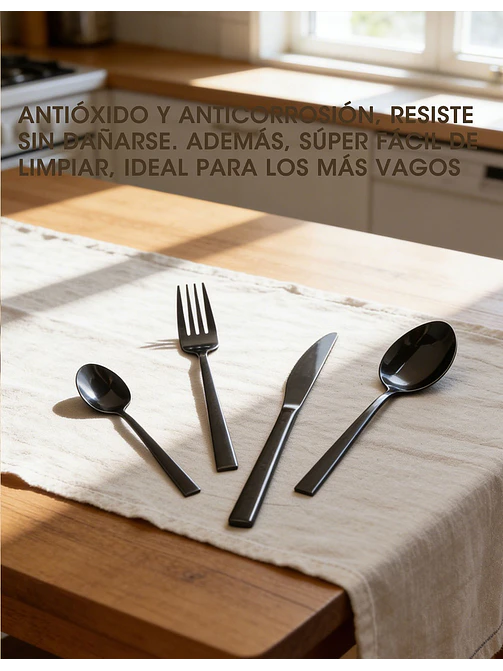 SET DE CUBIERTOS C/U 5