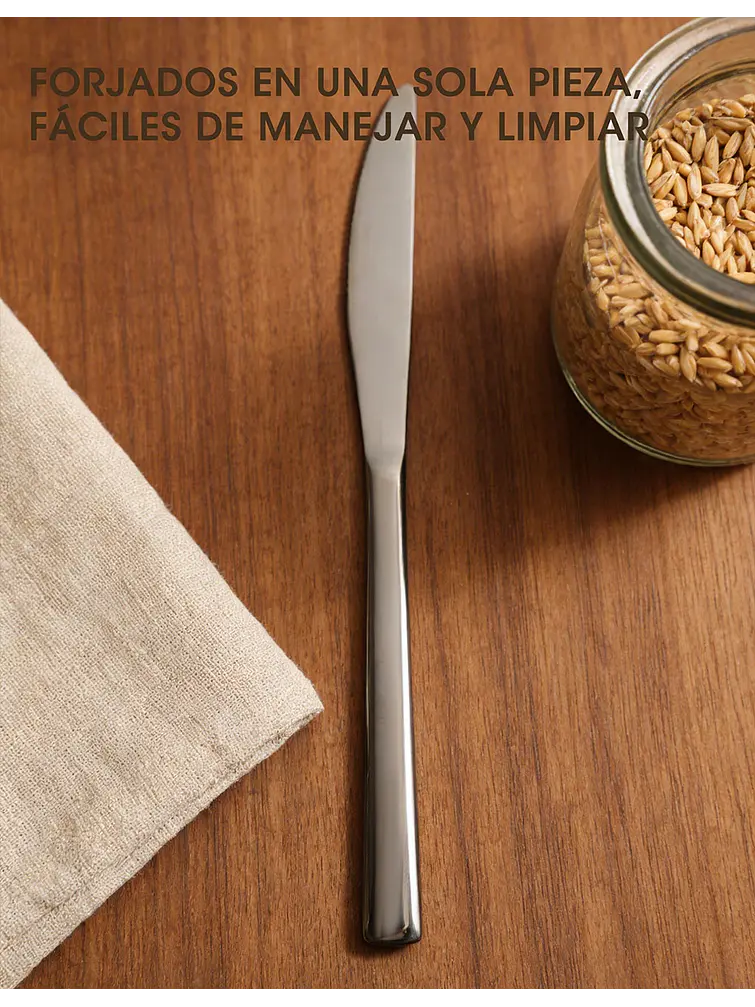SET DE CUBIERTOS C/U 8