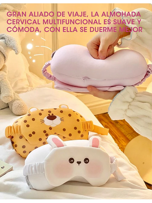 ALMOHADA CON ANTIFAZ  C/U 10