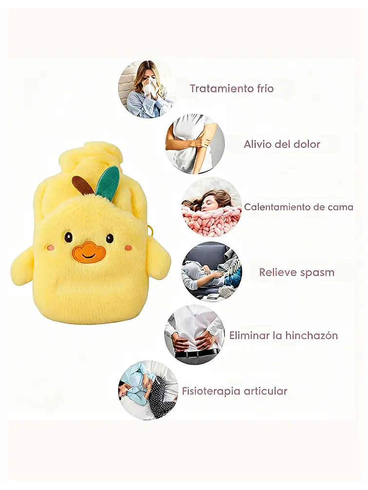 BOLSA DE AGUA CALIENTE C/U 9