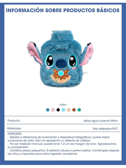 BOLSA DE AGUA CALIENTE C/U 6