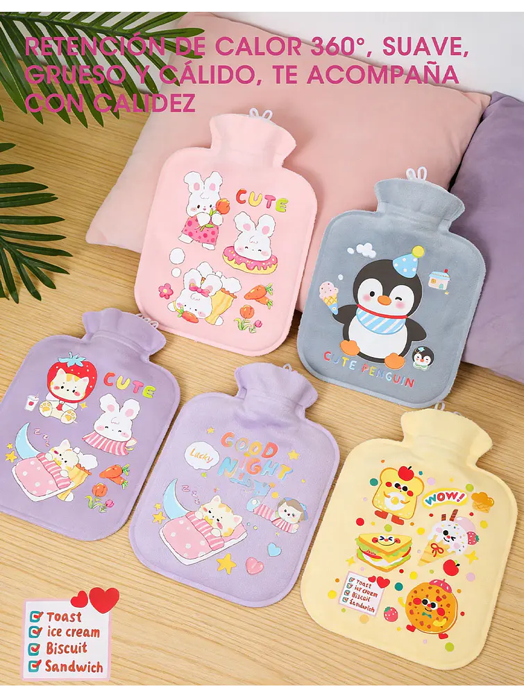 BOLSA DE AGUA CALIENTE C/U 7