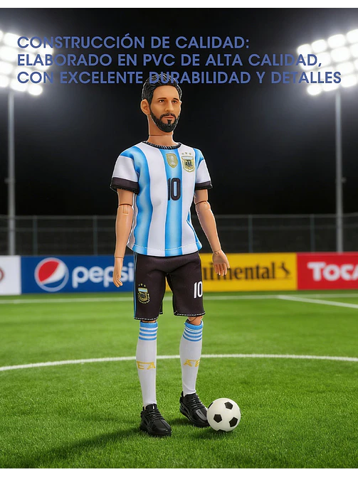 MUÑECO MESSI C/U 2
