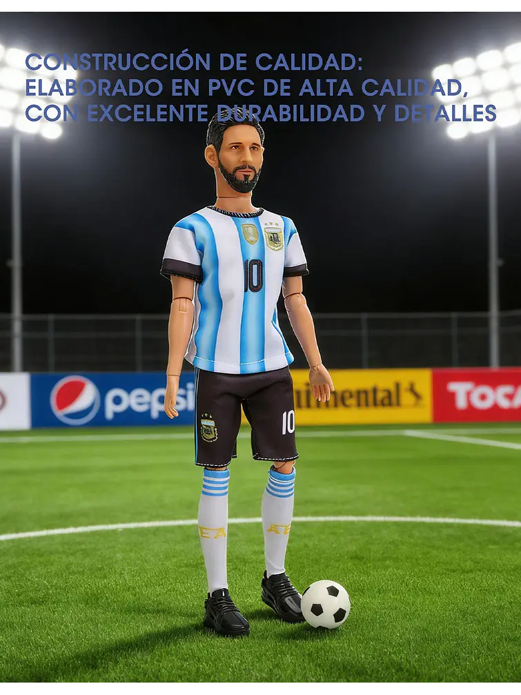 MUÑECO MESSI C/U 2