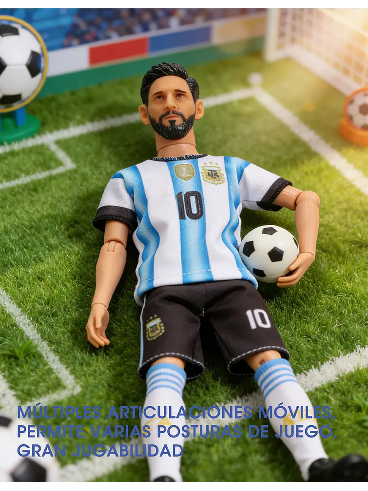 MUÑECO MESSI C/U 3