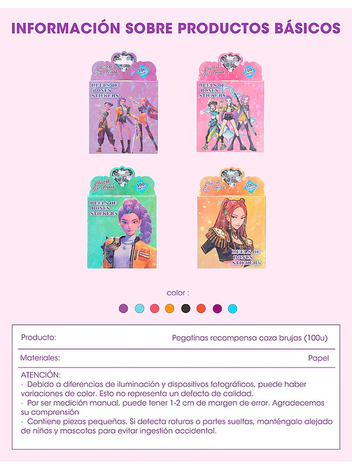 STICKERS PCS*100 9