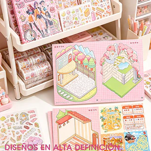 LIBRO DE STICKERS C/U