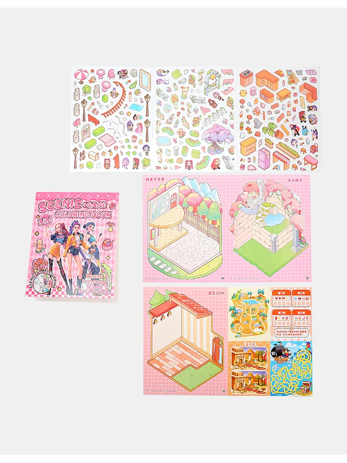 LIBRO DE STICKERS C/U 3