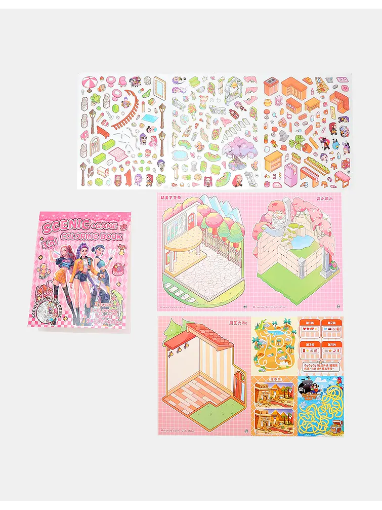 LIBRO DE STICKERS C/U 3