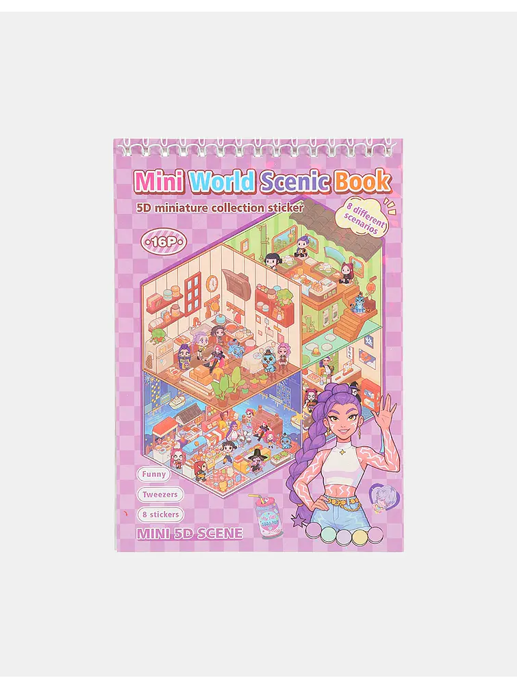 LIBRO DE STICKERS C/U 1